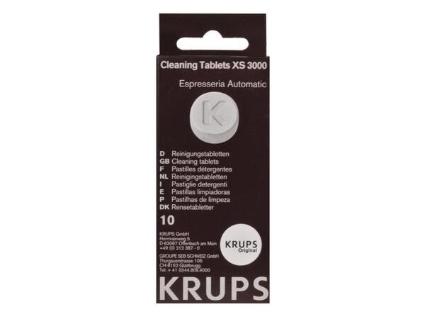 Таблетки для чищення кавомашин Krups, 10 шт.